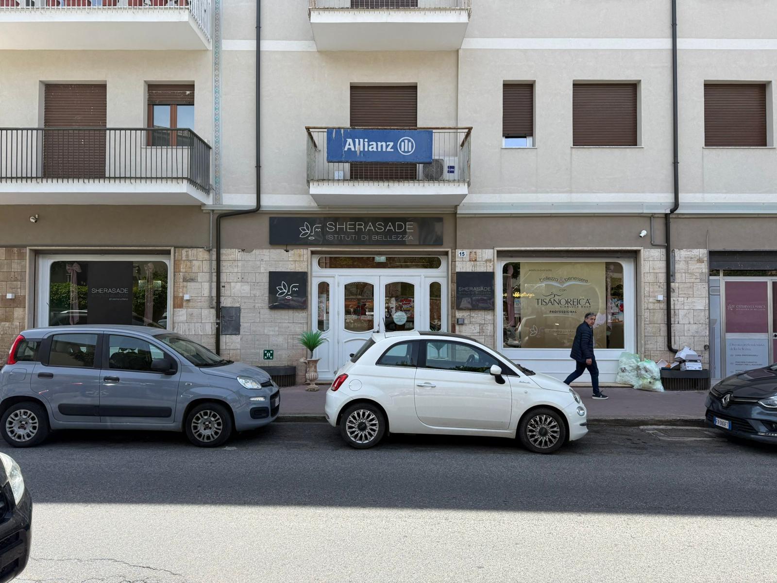 Ingresso dell'Istituto di Bellezza Sherasade a Vibo Valentia